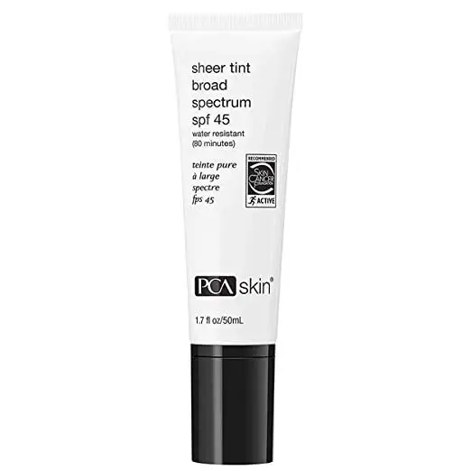 PCA Skin Sheer Tint Broad SPF-45