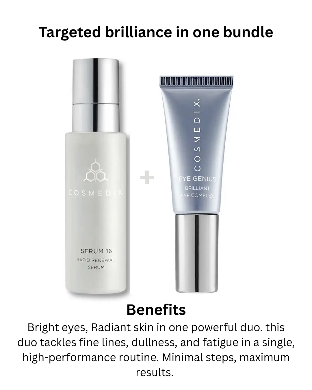 Cosmedix 16 serum, eye genus