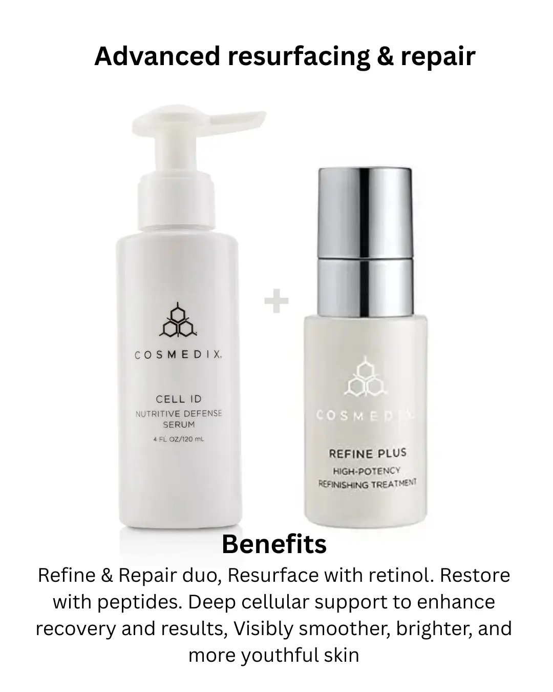 Cosmedix refine plus, ID cell serum