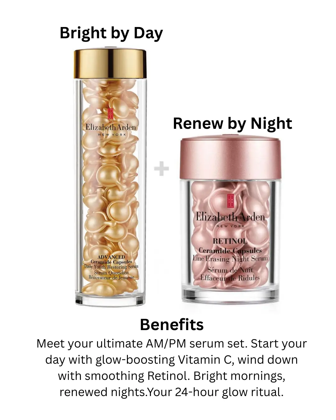 Elizbeth arden daily youth serum, night serum